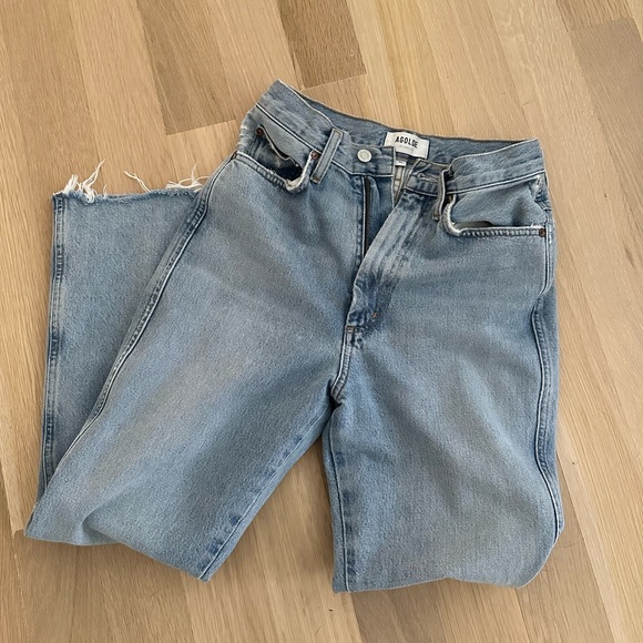 AGOLDE pinch waist kick flare jeans. - Picture 2 of 5